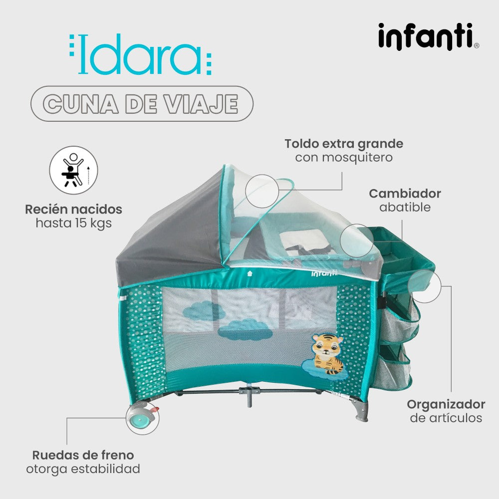Cuna De Viaje Idara Infanti