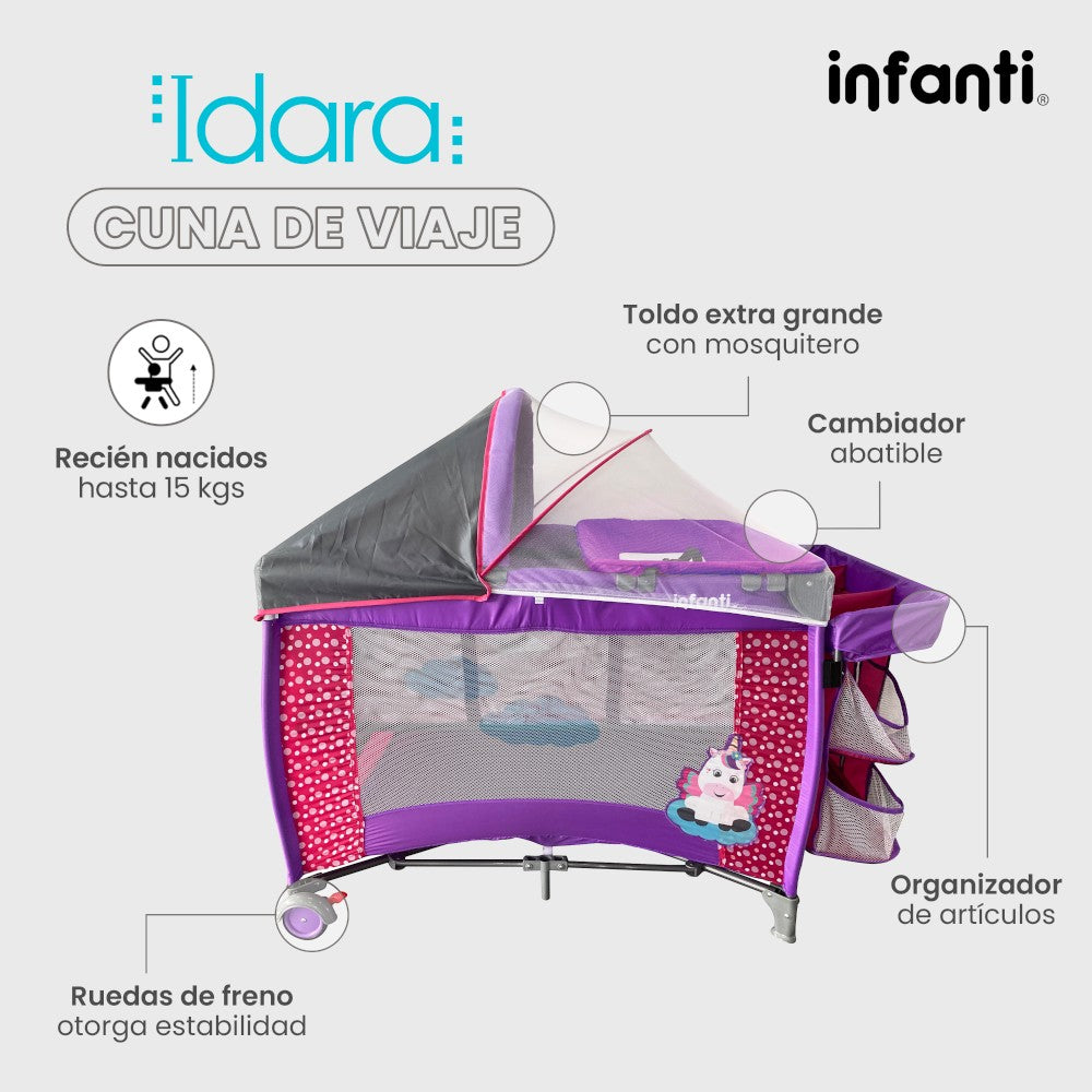 Cuna De Viaje Idara Infanti