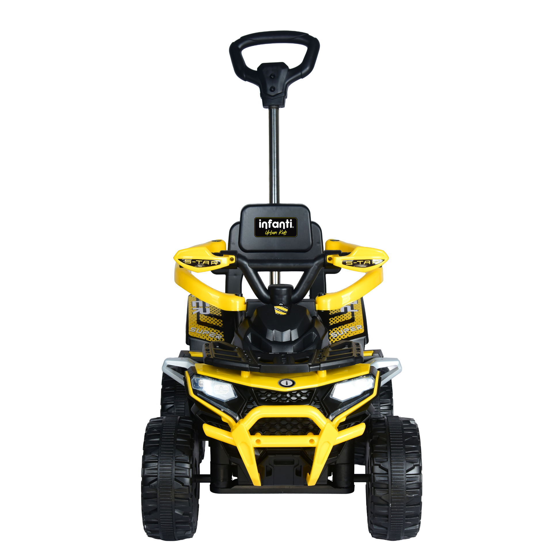 Cuatrimoto Montable Con Música Y Luces, Barras De Seguridad