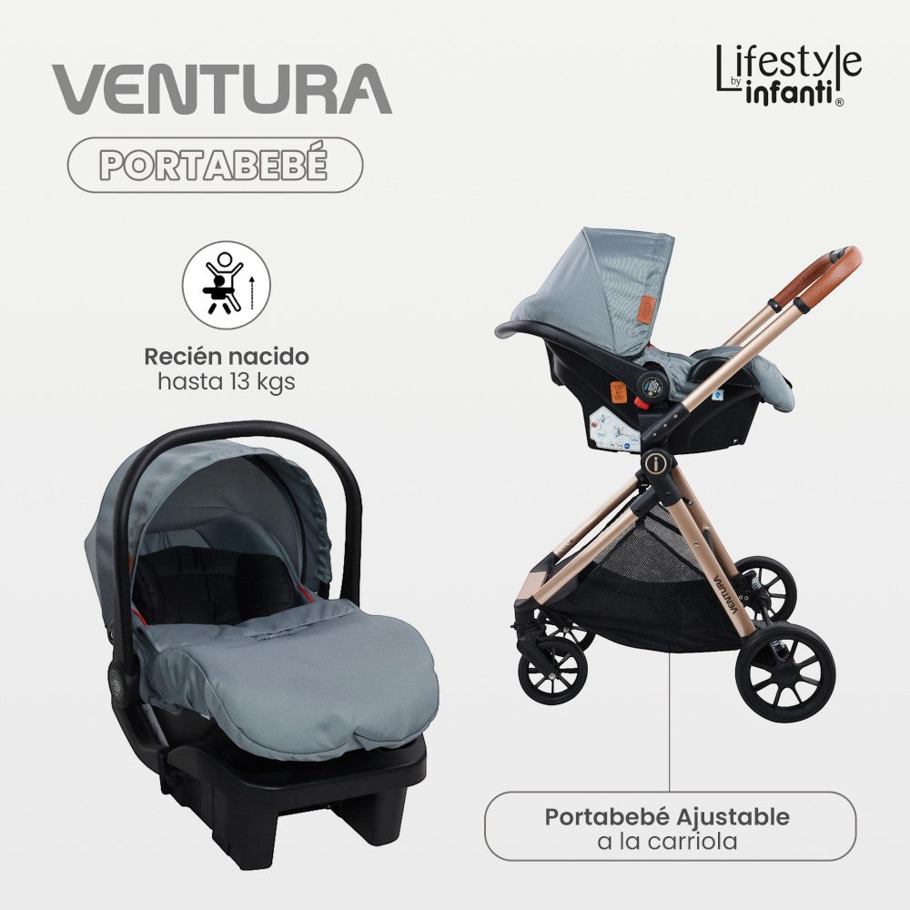 Carriola Travel System Con Base Lifestyle By Infanti Ventura