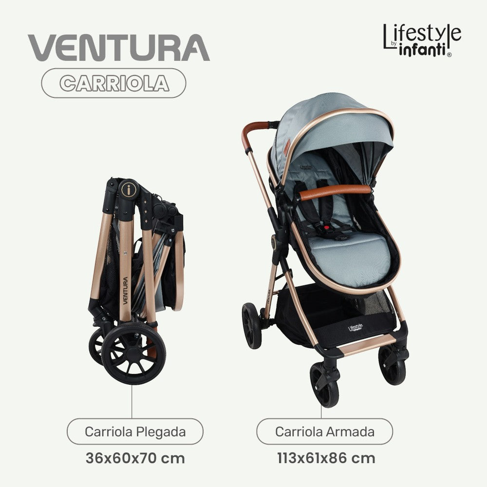 Carriola Travel System Con Base Lifestyle By Infanti Ventura