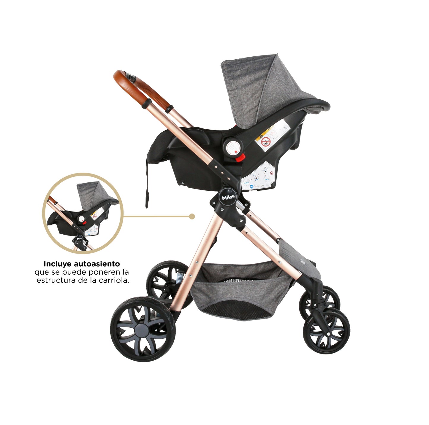 Carriola Mike Lifestyle by Infanti Travel System