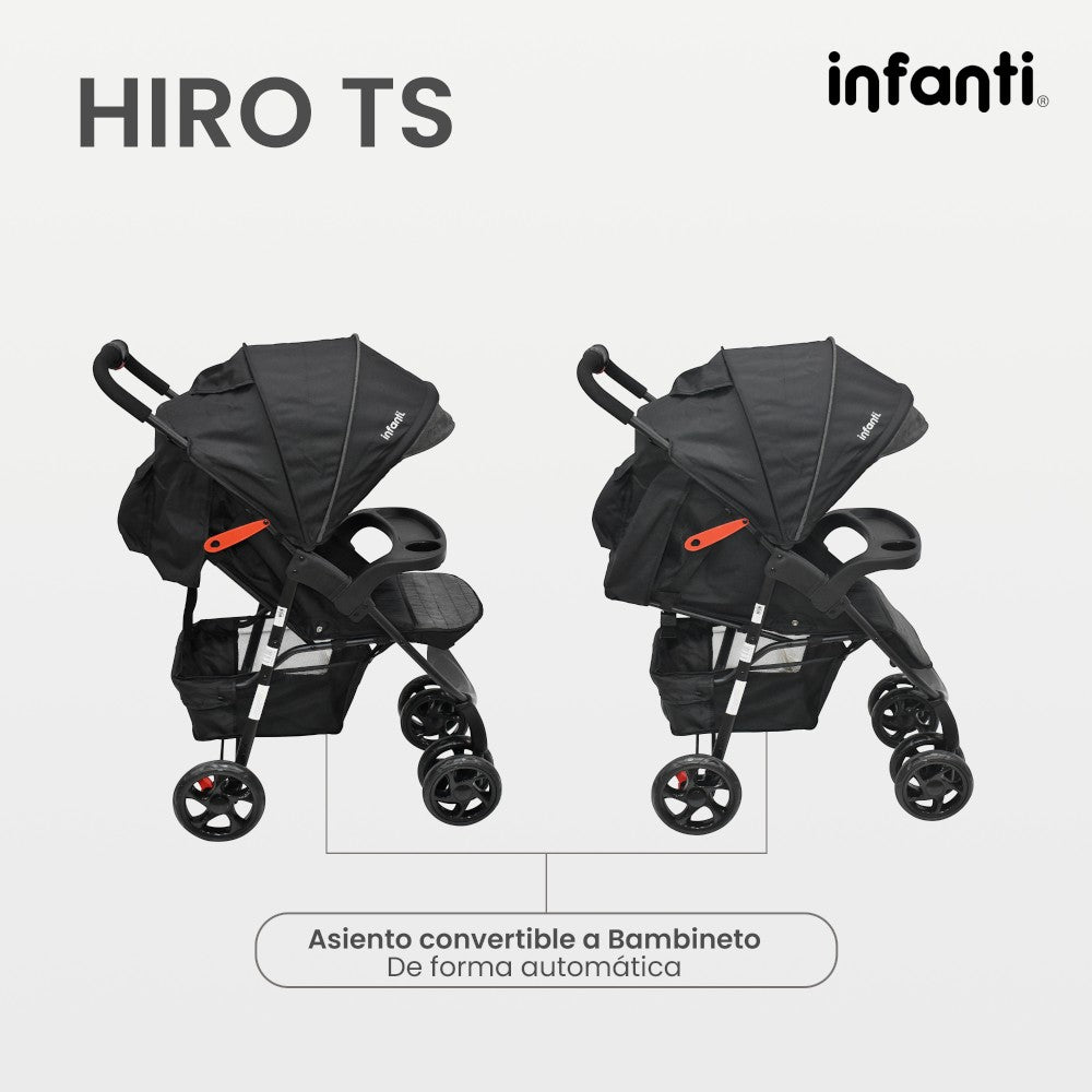 Carriola Travel System Hiro Infanti Multiposiciones