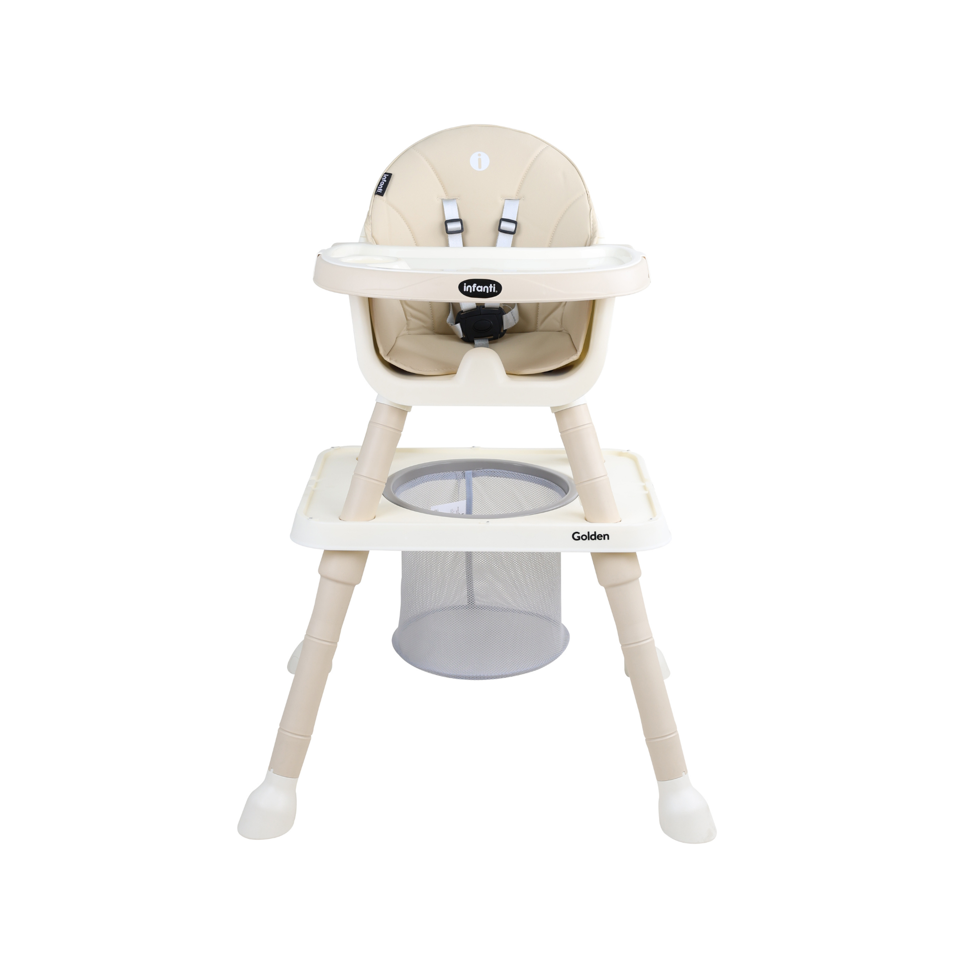 Silla Alta Infanti 6 en 1 Golden Multifuncional Con Charola Y Mesa De Actividades
