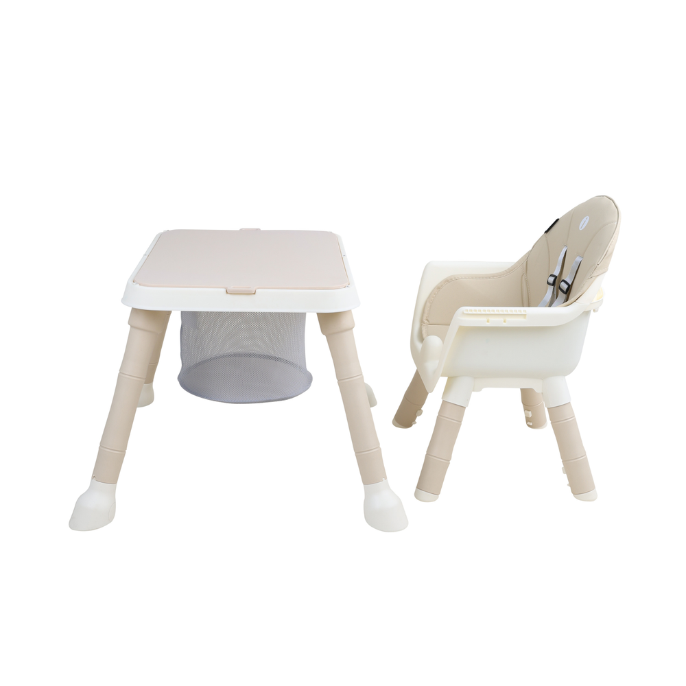 Silla Alta Infanti 6 en 1 Golden Multifuncional Con Charola Y Mesa De Actividades