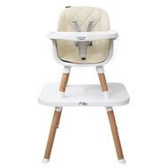 Silla Alta Lifestyle by Infanti Mila 6 en 1 Color Beige