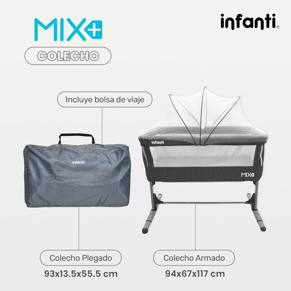 Colecho Mix Infanti Convertible a Mecedora