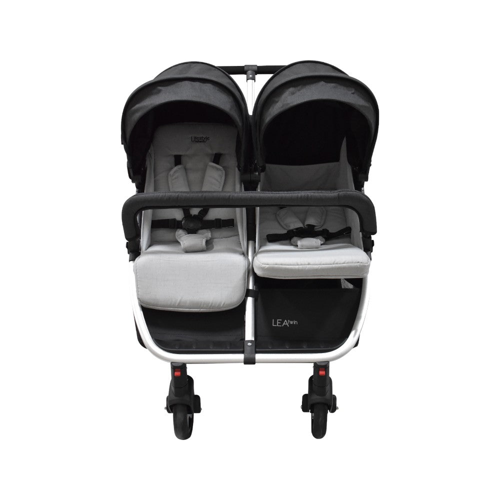 Carriola Doble Lifestyle By Infanti Lea Twin Color Negro