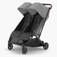 Carriola doble compacta Minu Duo para gemelos o hermanos desde nacimiento hasta 22 kg, diseño delgado y plegado con una mano fácil!!