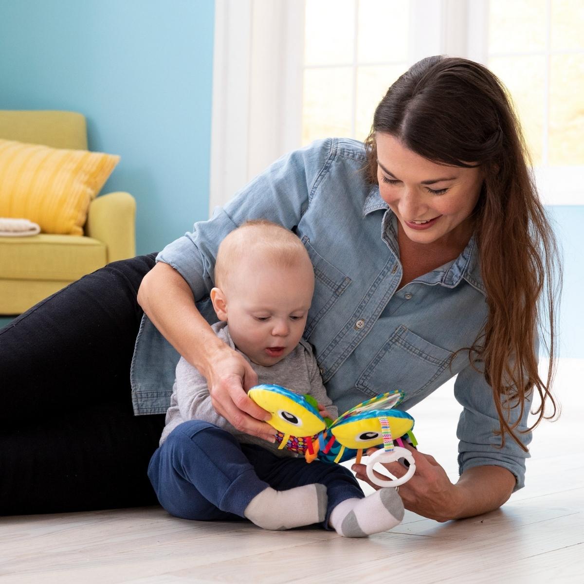 Juguete Interactivo Mordedera Flip El Pez Multicolor Lamaze