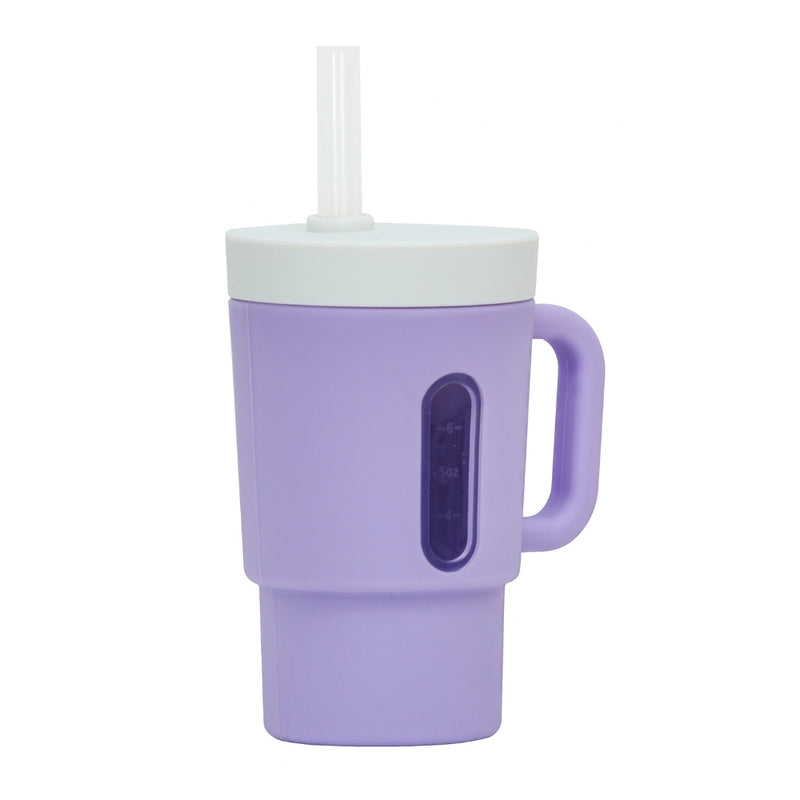 Vaso Con Popote Straw Cup Con Diseño Práctico Y Fácil De Transportar