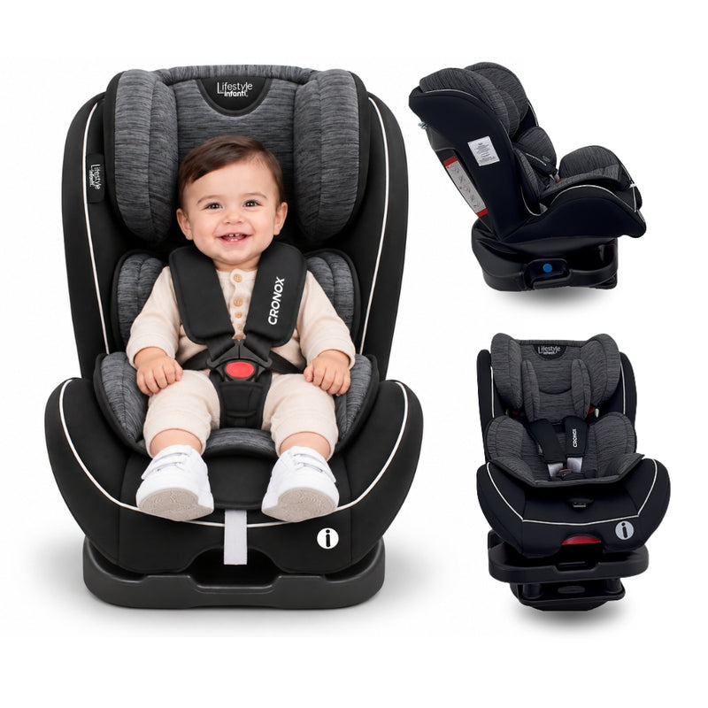 Autoasiento Para Bebé Cronox Gris Lifestyle By Infanti