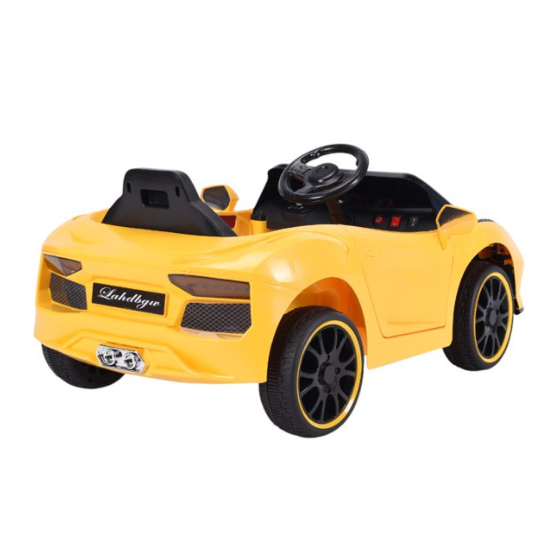 Carro Eléctrico Montable Tipo Deportivo Con Luces Y Musica