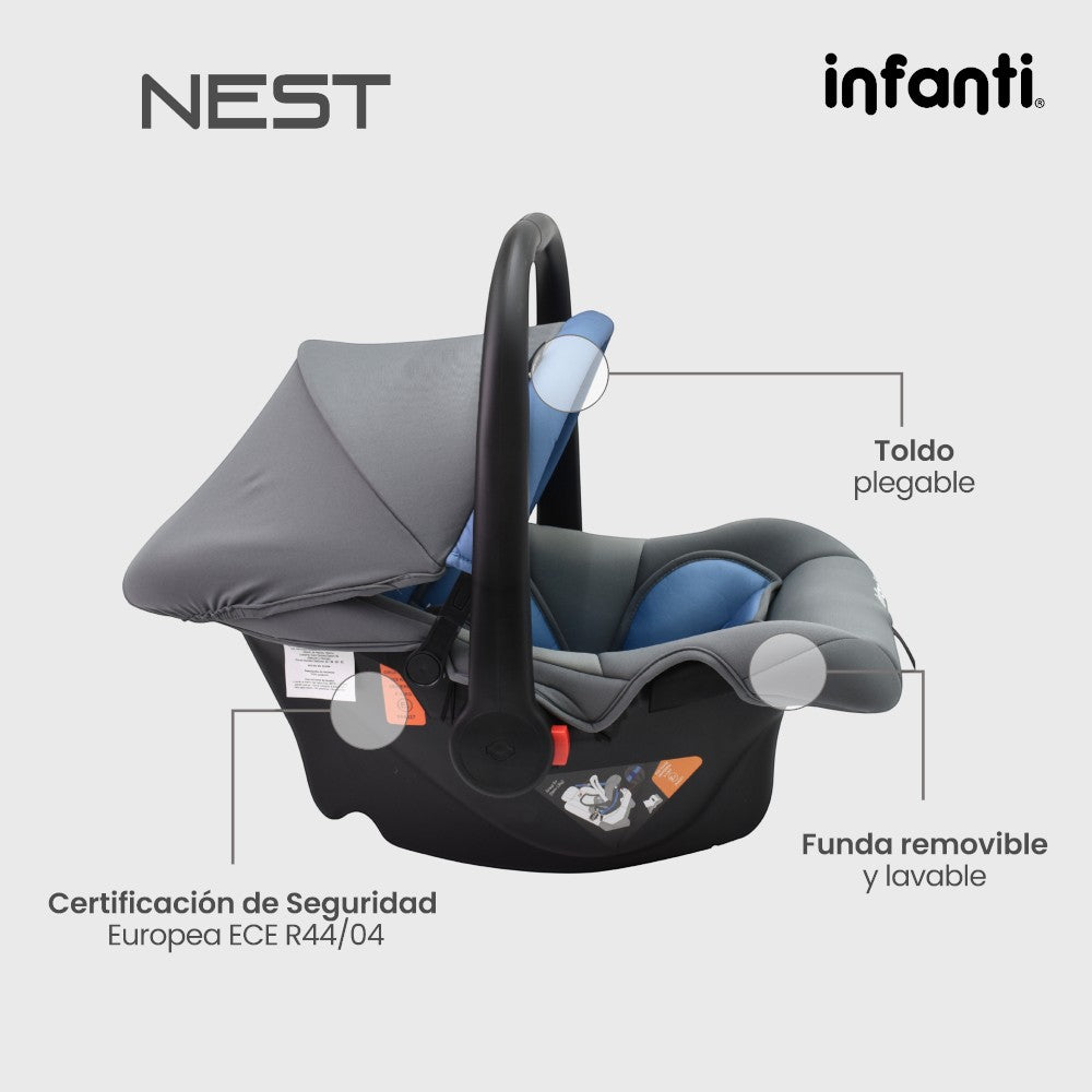 Autoasiento Nest Grupo 0+
