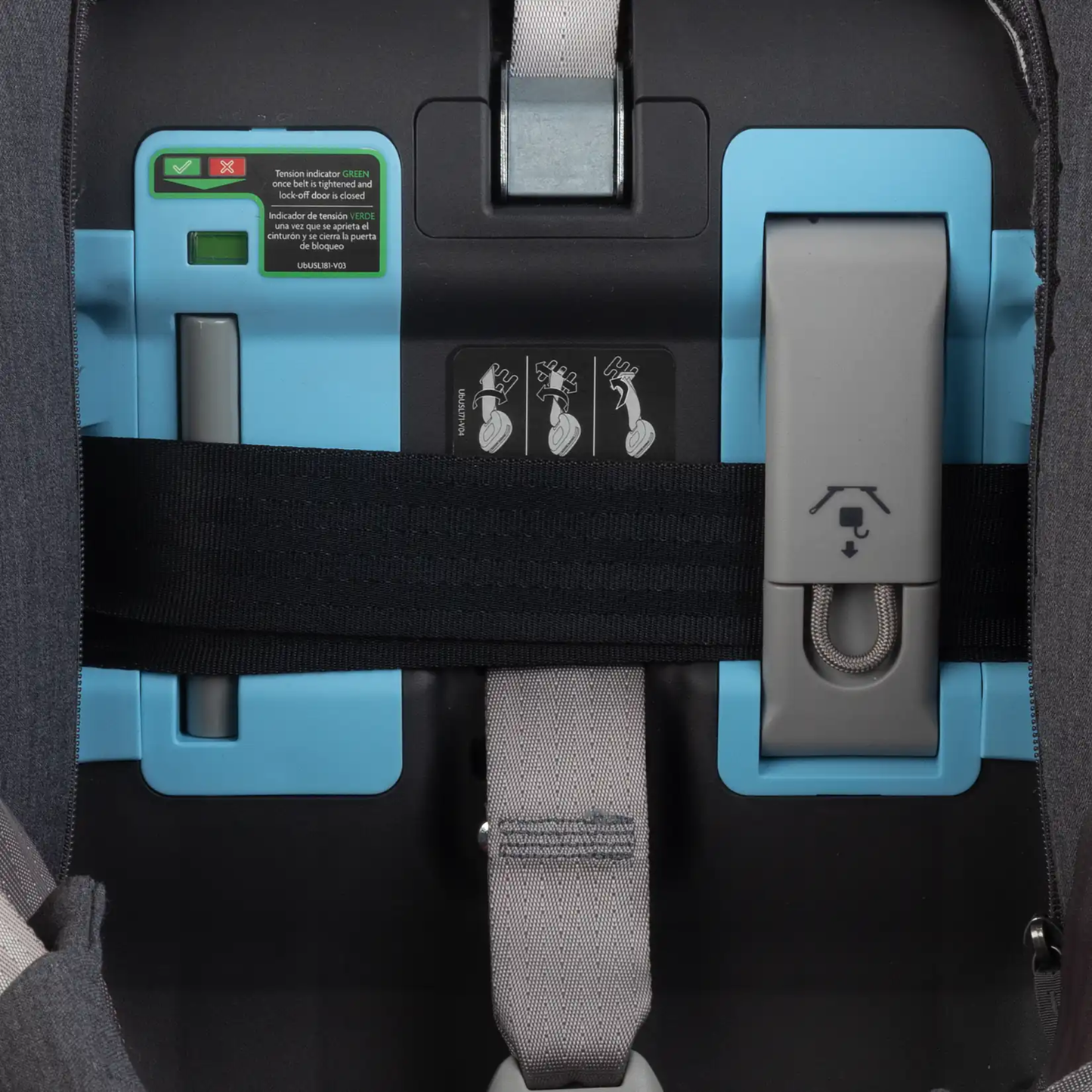 Silla de Auto Convertible Rove, QuickGuard 3 Pasos, SmartSecure, Arnés Sin Reenhebrado, FAA, Contramarcha 22,7 kg, A Favor 29,5 kg