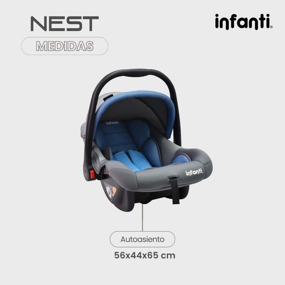 Autoasiento Nest Grupo 0+