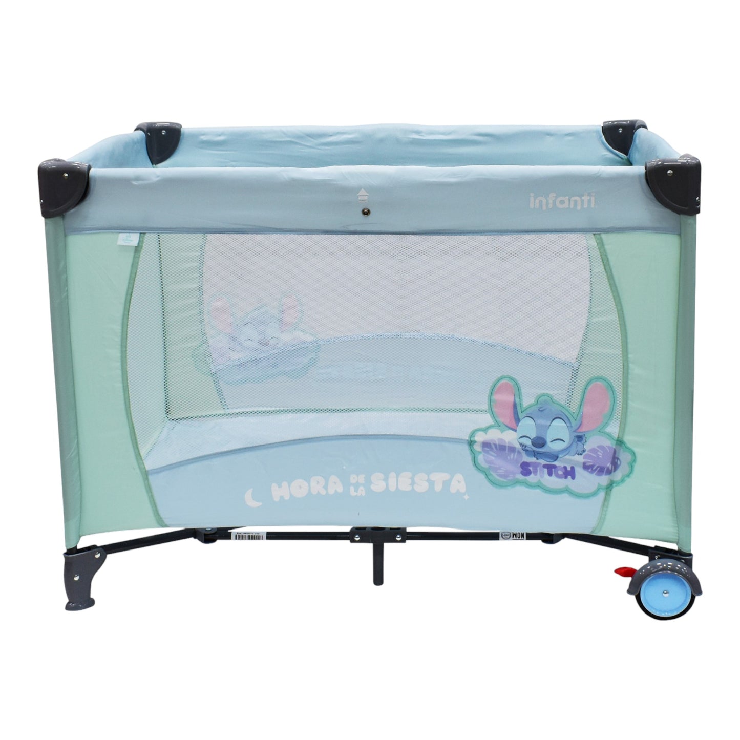 Cuna Corral De Viaje Disney Armado Sencillo Adaptable Seguro Con cambiador desmontable