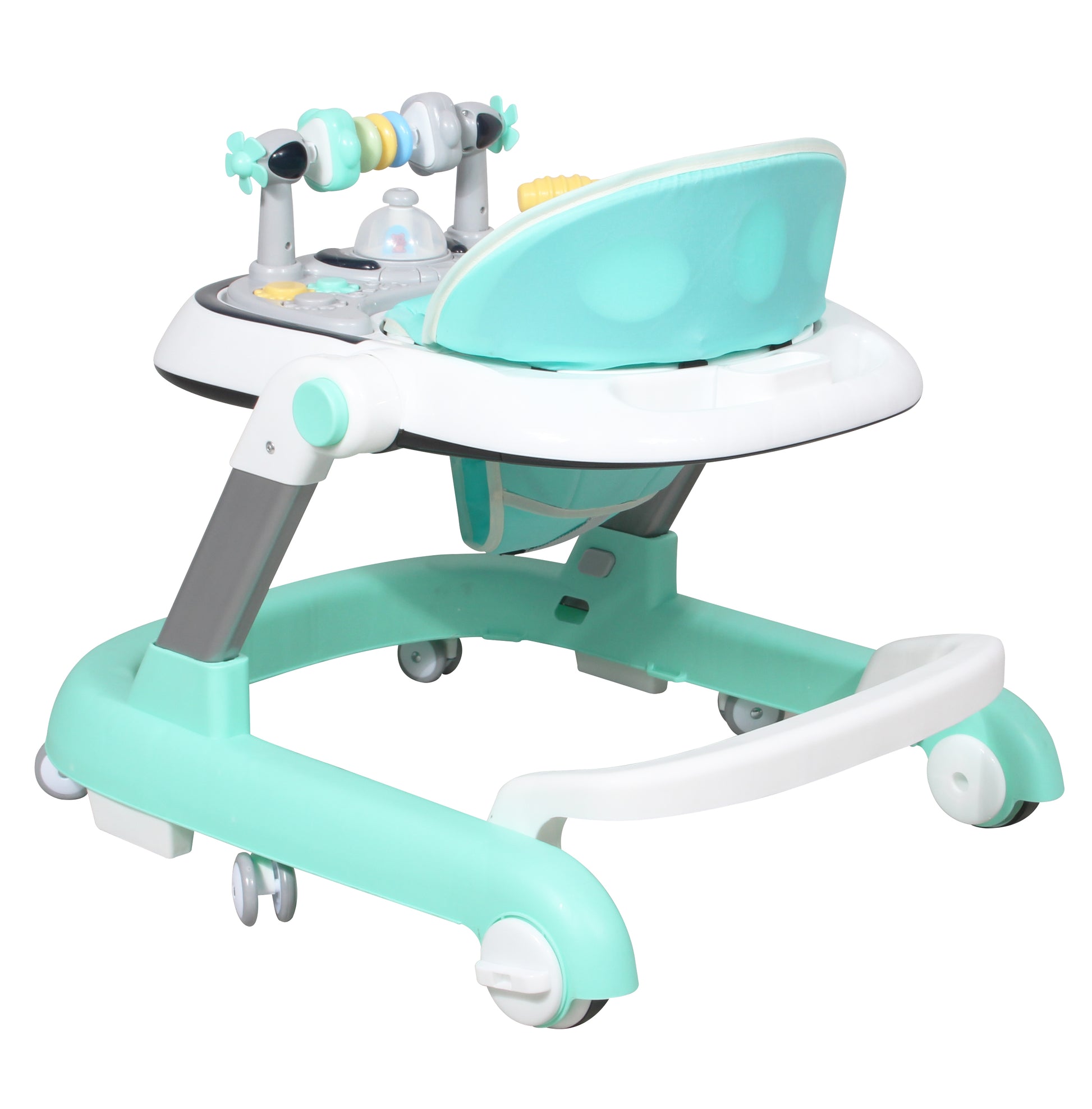 Disney Andadera 3 En 1 Charola Interactiva Led Sonido Stich