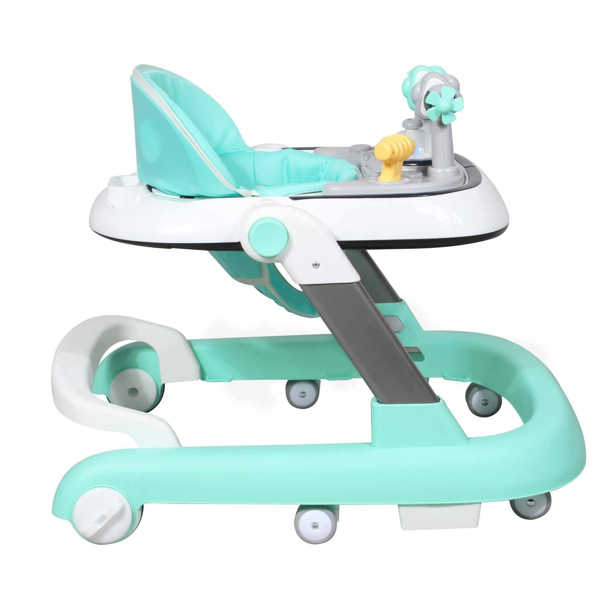 Disney Andadera 3 En 1 Charola Interactiva Led Sonido Stich