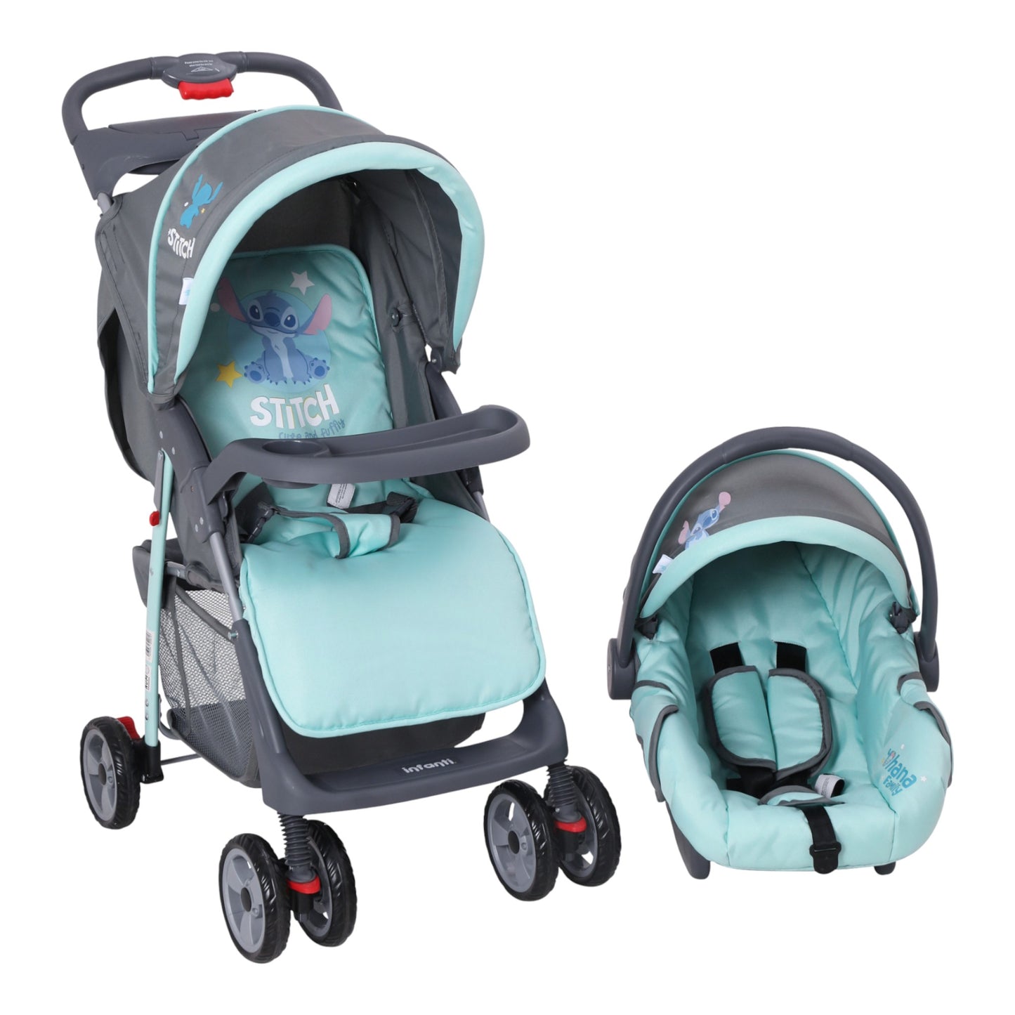 Carriola Sistema De Viaje Aloha stitch Con Portabebé