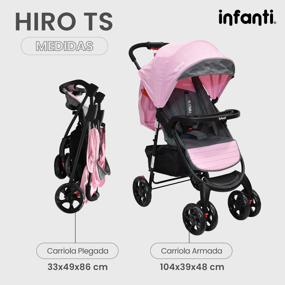 Carriola Travel System Hiro Infanti Multiposiciones