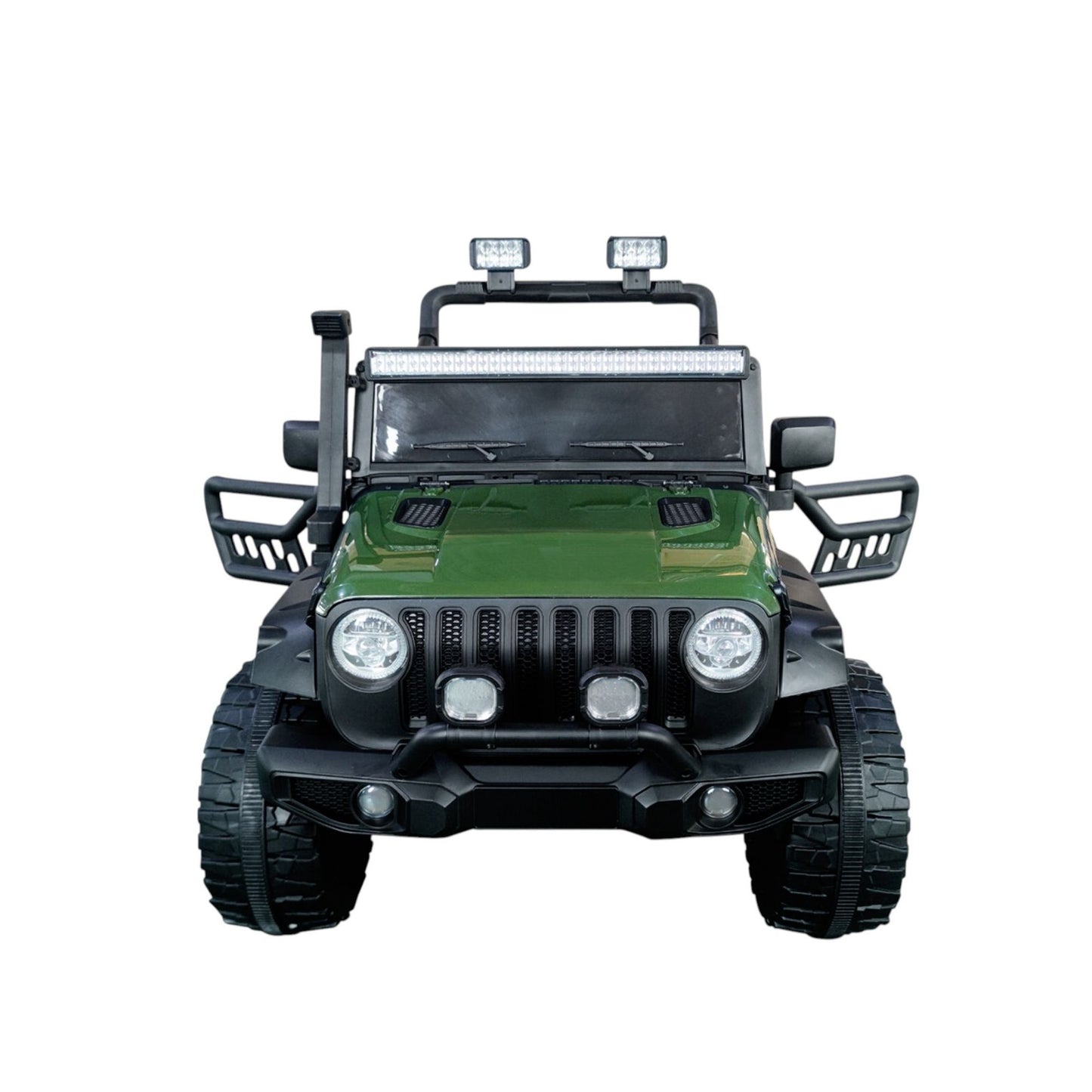 Carro Eléctrico Montable 4 X 4 Todo Terreno Luces Led Musica