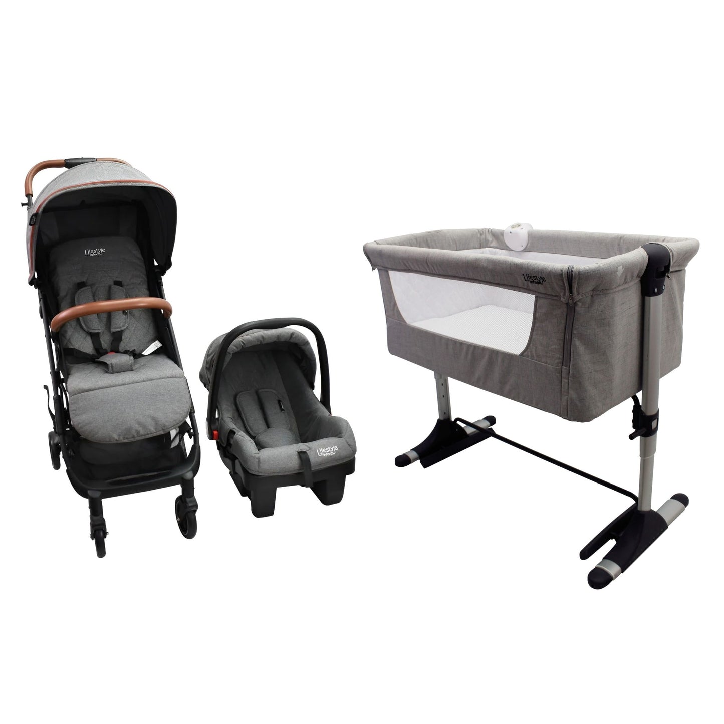 Carriola Sistema De Viaje Lock It + Cuna Colecho Vinny