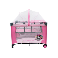 Set Carriola y Cuna Disney Home Club Minnie Rosa