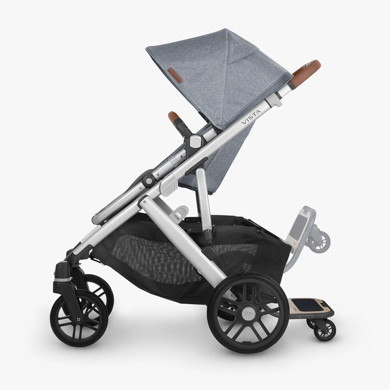 Plataforma PiggyBack para vista acopla fácilmente a tu coche, segura y antideslizante, ideal para niños hasta 25 kg