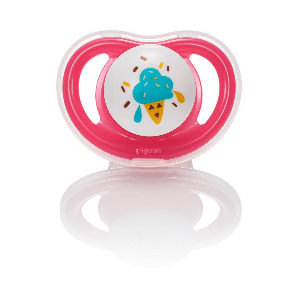 Pack Chupón Mini Light Pigeon Figuras L 12+ Meses 2 piezas