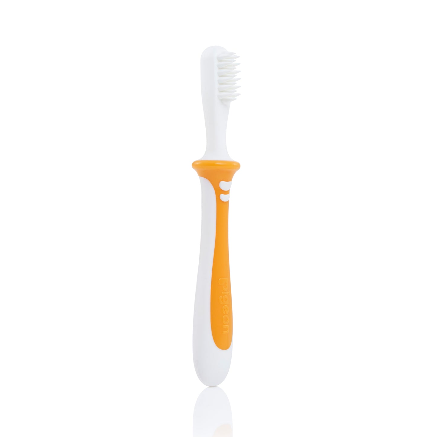 Cepillo Dental Infantil Pigeon Etapa 2 Color Naranja 8 M+
