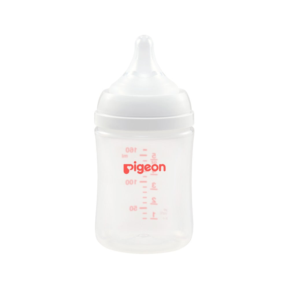 Biberón Pigeon Soft Touch Boca Ancha 160 Ml Bpa Free