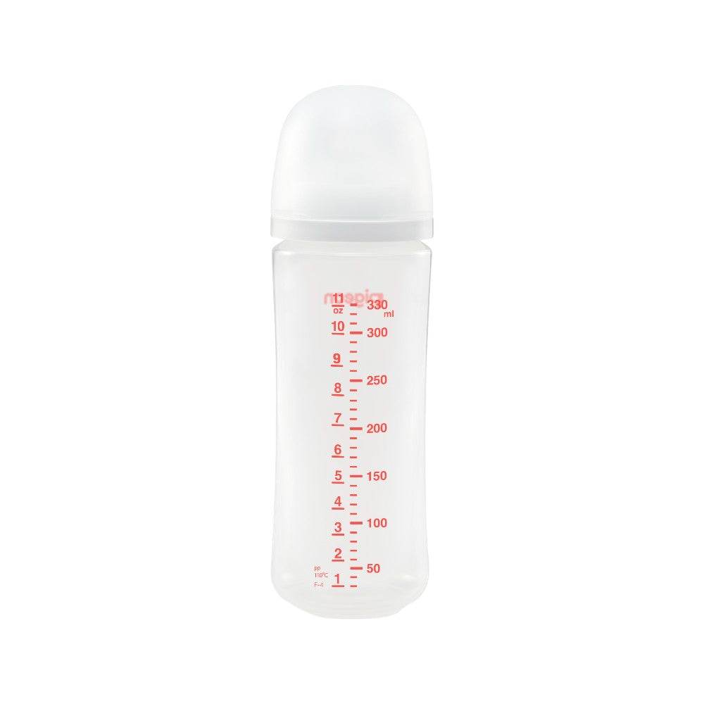 Biberón Pigeon Soft Touch Boca Ancha 330 Ml Bpa Free