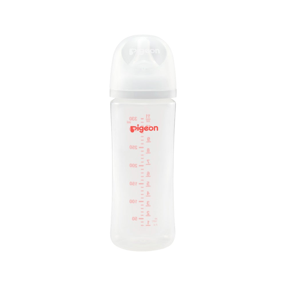 Biberón Pigeon Soft Touch Boca Ancha 330 Ml Bpa Free