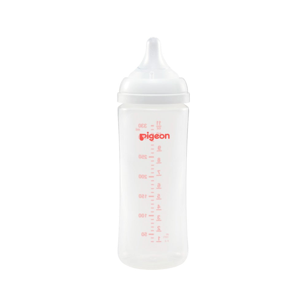 Biberón Pigeon Soft Touch Boca Ancha 330 Ml Bpa Free