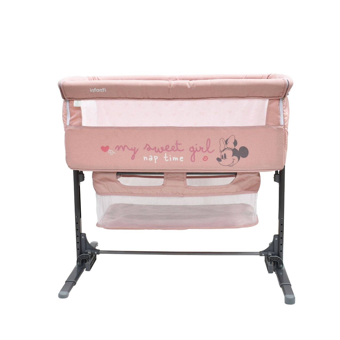 Cuna Colecho De Bebe Plegable Con Mosquitero Y Lateral Abatible
