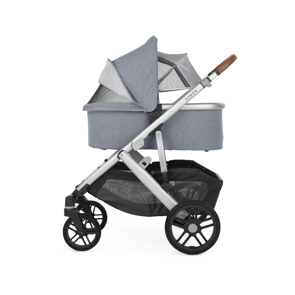 Carriola UPPAbaby Vista V2 Gregory: Mango Telescópico, Asiento Reversible y Toldo Expandible con Protección UPF 50+