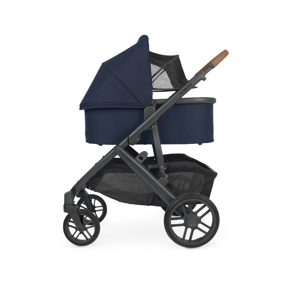 Carriola UPPAbaby Vista V2 Noa: Mango Telescópico, Asiento Reversible y Toldo Expandible con Protección UPF 50+