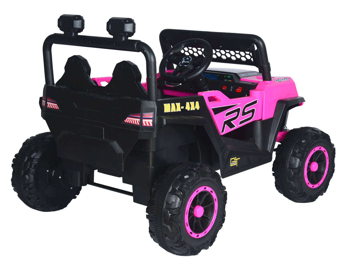 Carro Eléctrico Montable Tipo Rzr Todo Terreno Control, Infanti
