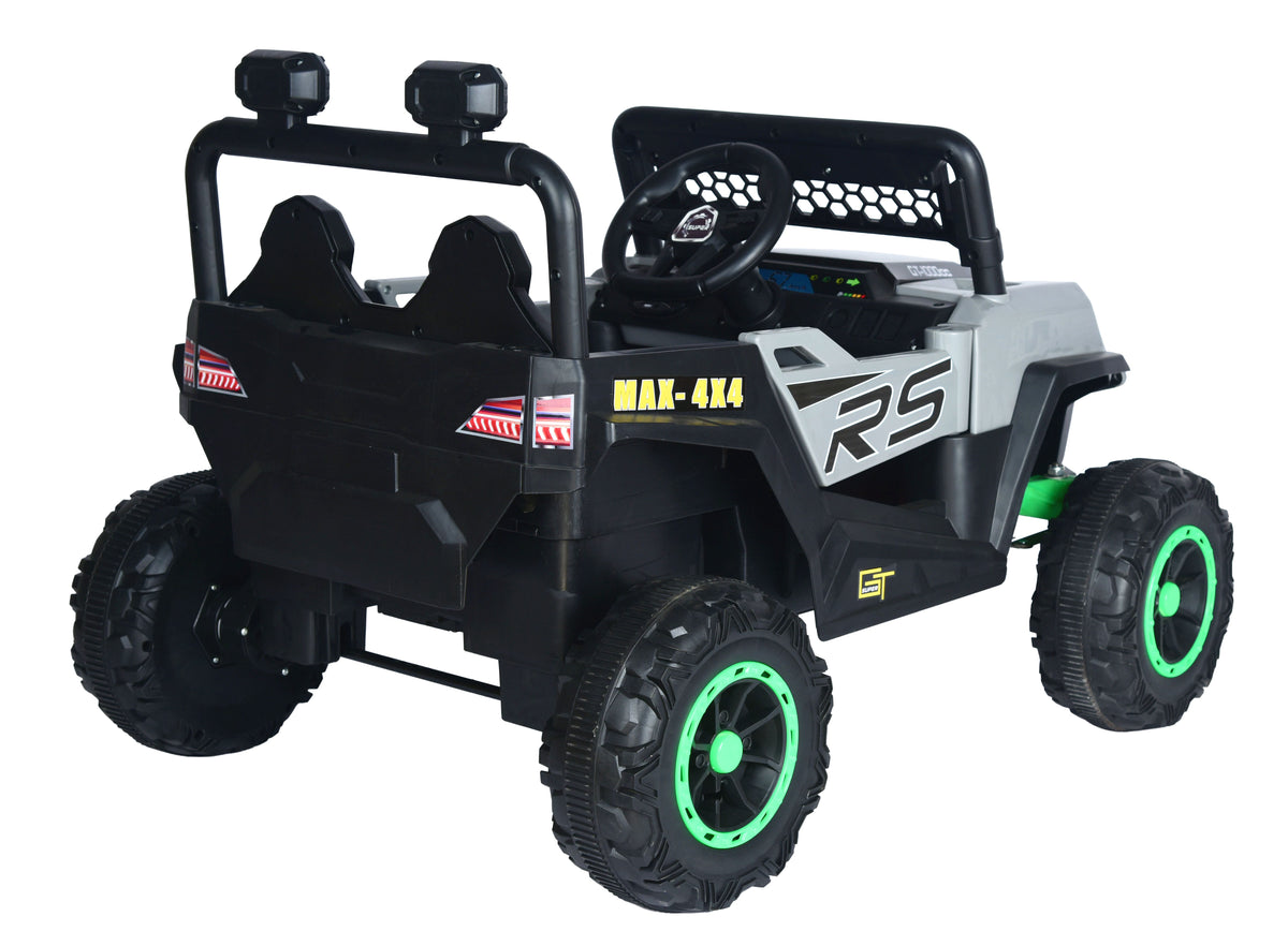 Carro Eléctrico Montable Tipo Rzr Todo Terreno Control, Infanti