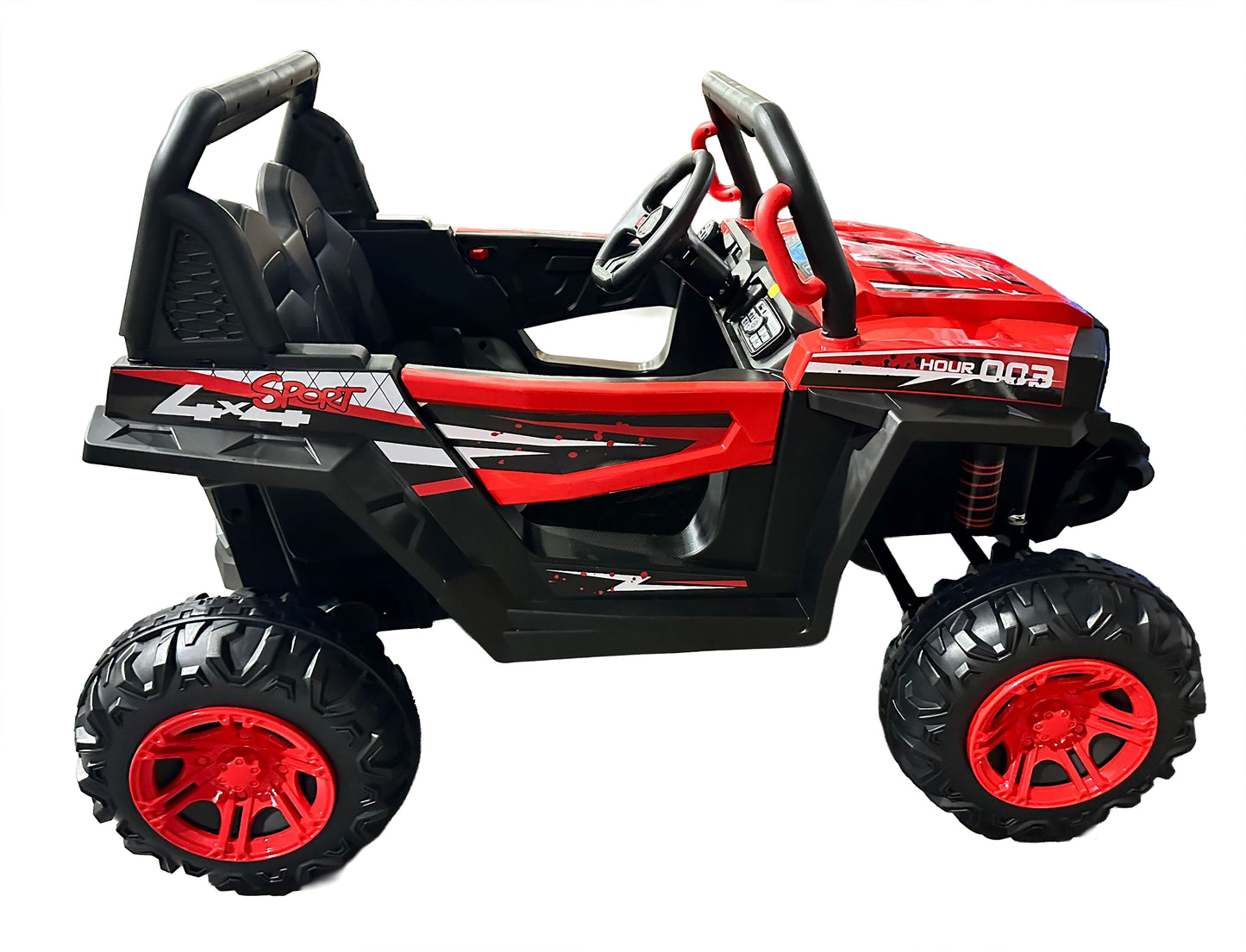 Carro Eléctrico Montable Tipo Rzr Con Control Remoto De 2.4g