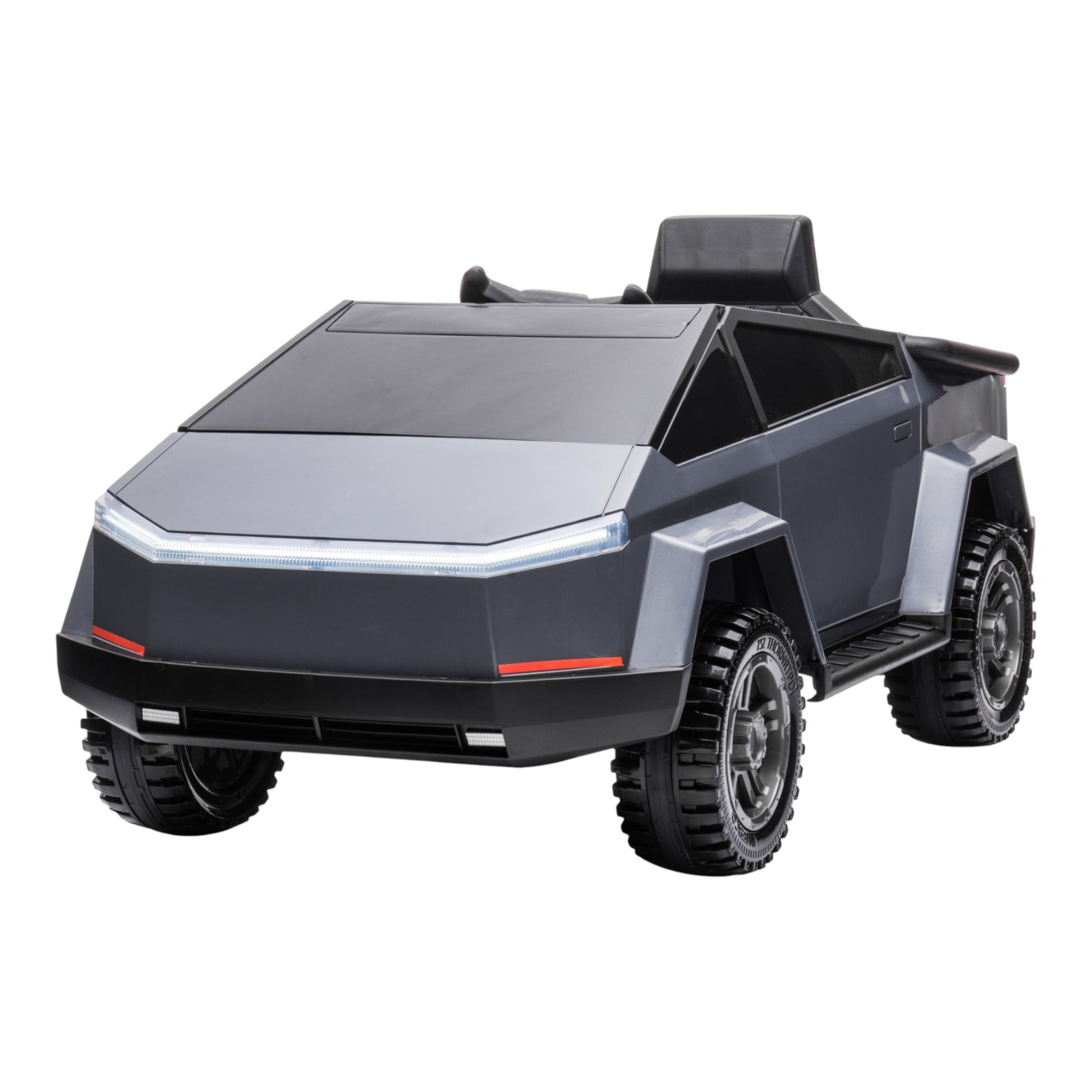 Carro Eléctrico Montable Cyber Con Luces Y Música Integrada