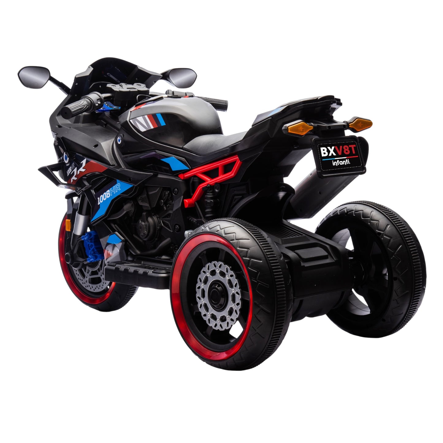 Motocicleta Montable Eléctrica Deportiva Con Sonido De Motor