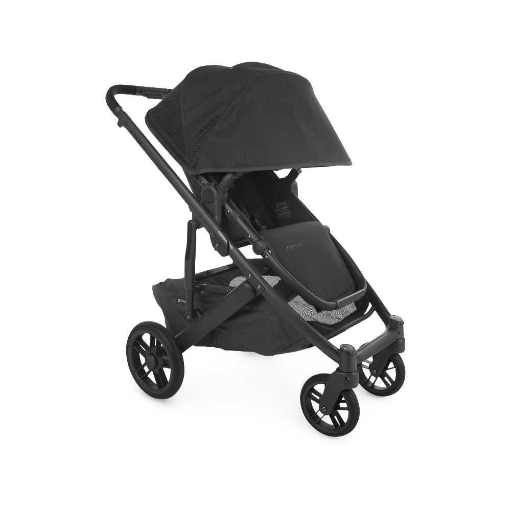 Carriola UPPAbaby Cruz V2 Jake: Mango Telescópico, Asiento Reversible y Toldo Expandible con Protección UPF 50+