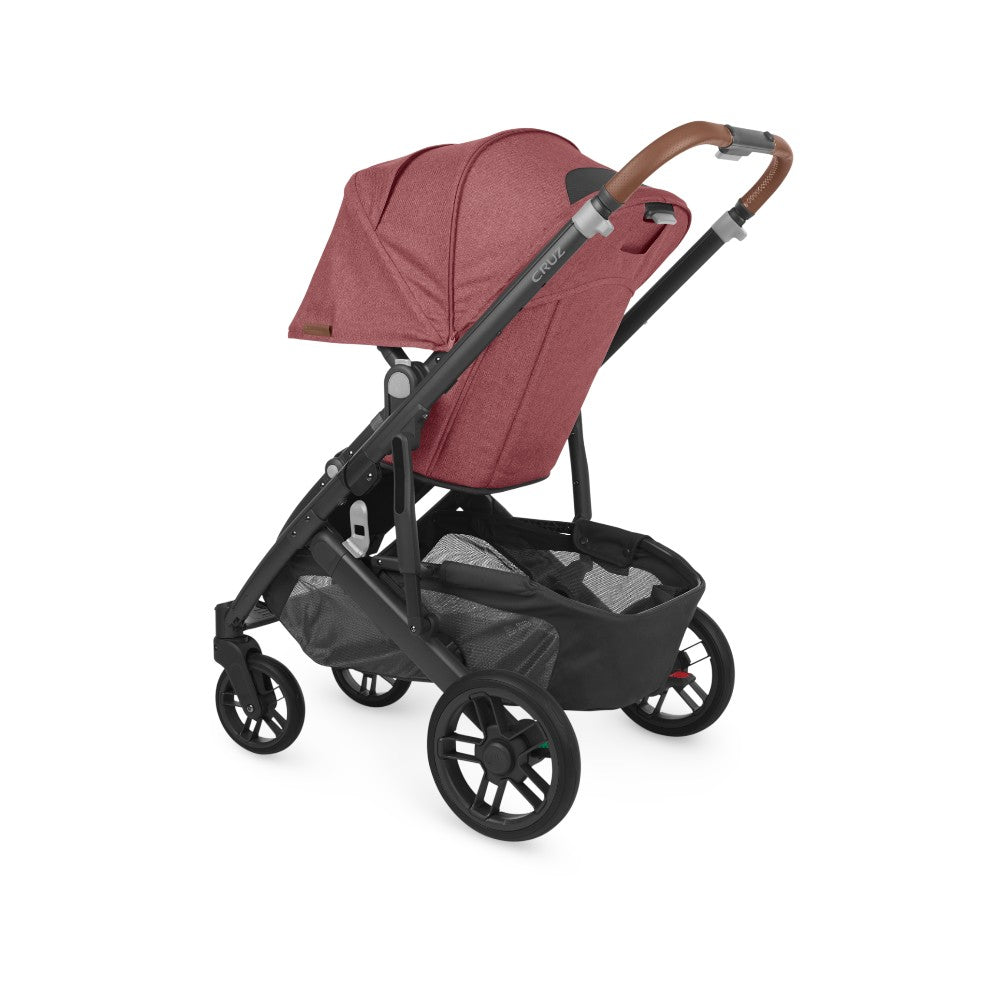 Carriola UPPAbaby Cruz V2 Lucy: Mango Telescópico, Asiento Reversible y Toldo Expandible con Protección UPF 50+