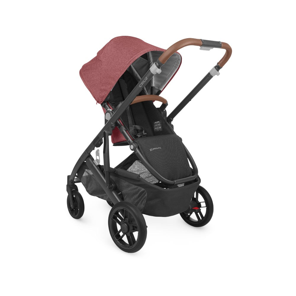 Carriola UPPAbaby Cruz V2 Lucy: Mango Telescópico, Asiento Reversible y Toldo Expandible con Protección UPF 50+