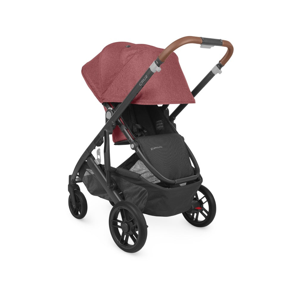 Carriola UPPAbaby Cruz V2 Lucy: Mango Telescópico, Asiento Reversible y Toldo Expandible con Protección UPF 50+