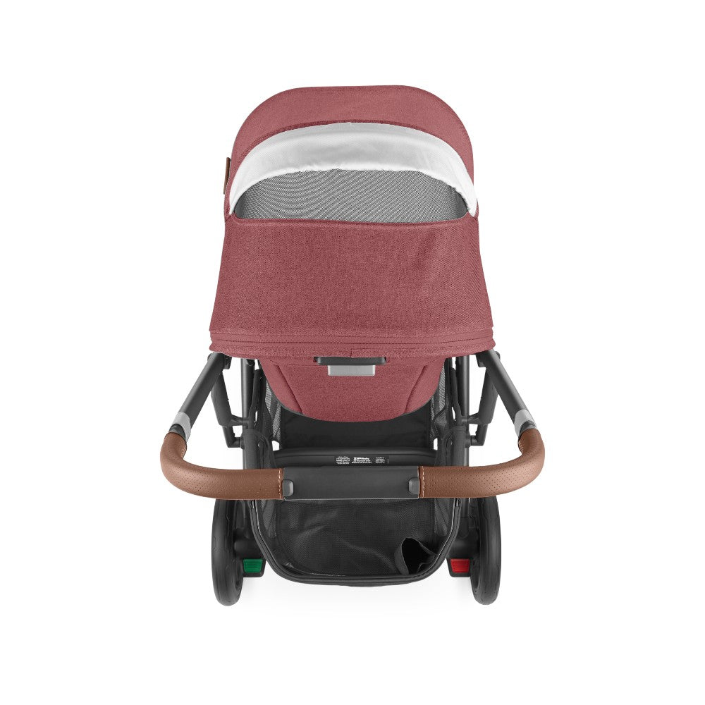 Carriola UPPAbaby Cruz V2 Lucy: Mango Telescópico, Asiento Reversible y Toldo Expandible con Protección UPF 50+