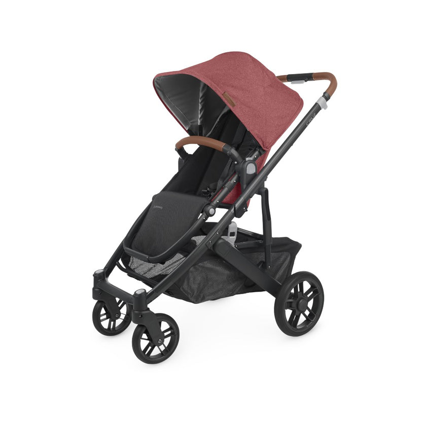 Carriola UPPAbaby Cruz V2 Lucy: Mango Telescópico, Asiento Reversible y Toldo Expandible con Protección UPF 50+