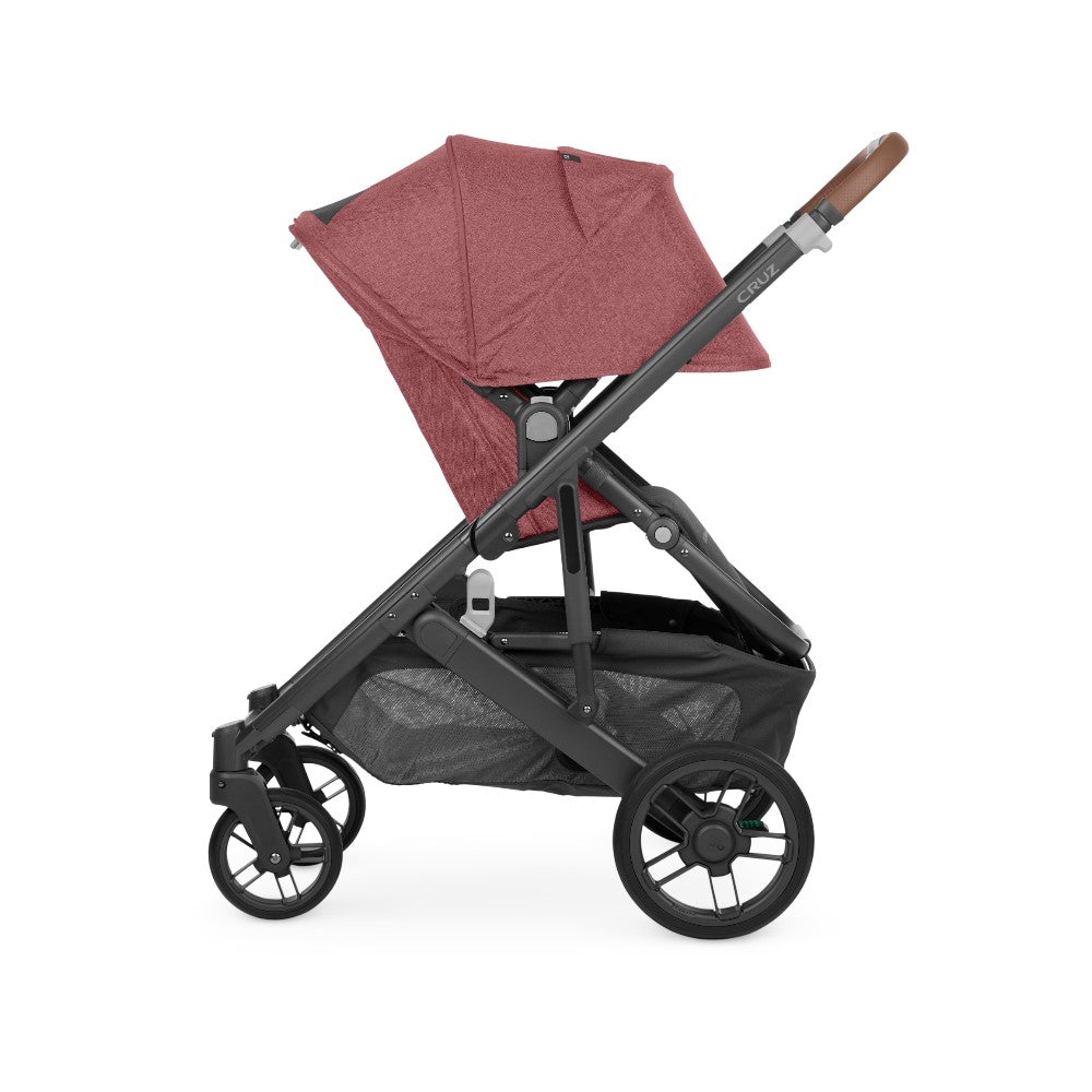 Carriola UPPAbaby Cruz V2 Lucy: Mango Telescópico, Asiento Reversible y Toldo Expandible con Protección UPF 50+